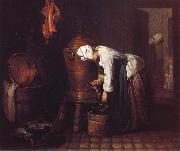 Jean Baptiste Simeon Chardin The Water Urn Spain oil painting artist
